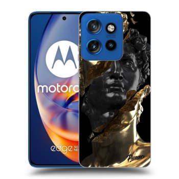 Hülle für Motorola Edge 50 Neo - Gold - Black