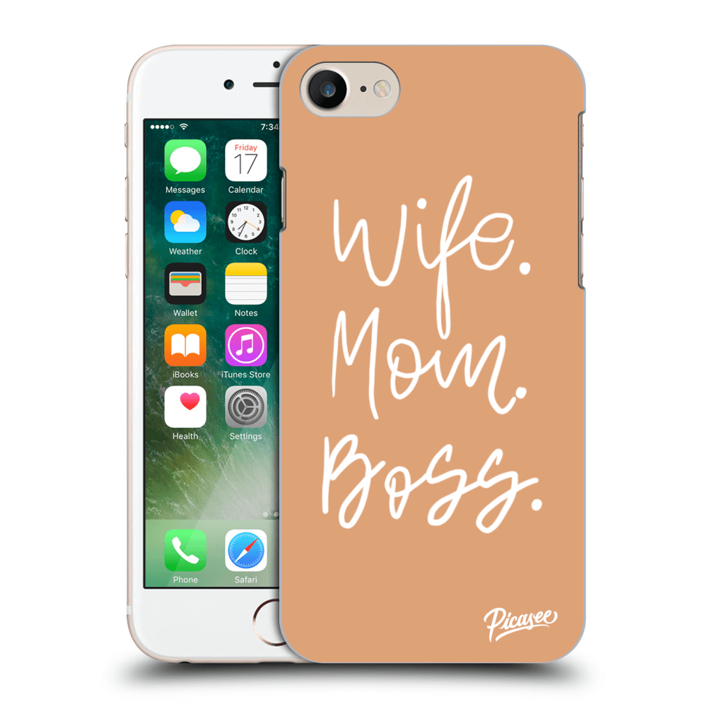 Picasee ULTIMATE CASE für Apple iPhone 7 - Boss Mama