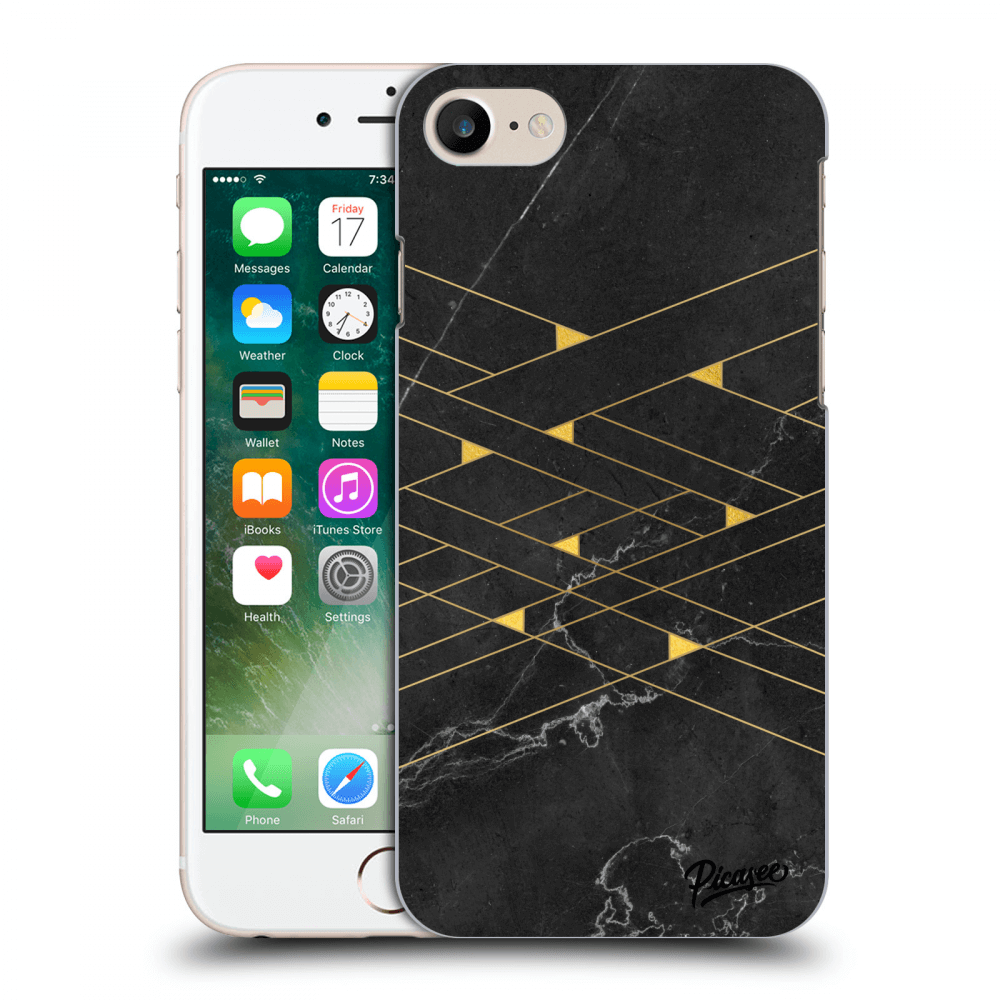Picasee ULTIMATE CASE für Apple iPhone 7 - Gold Minimal