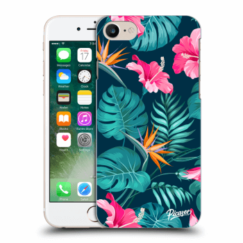 Hülle für Apple iPhone 7 - Pink Monstera