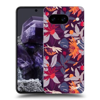 Hülle für Google Pixel 8a - Purple Leaf