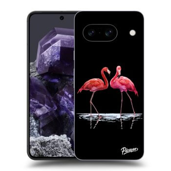 Hülle für Google Pixel 8a - Flamingos zu zweit