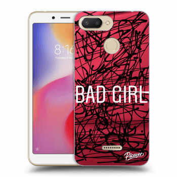 Picasee Xiaomi Redmi 6 Hülle - Transparentes Silikon - Bad girl