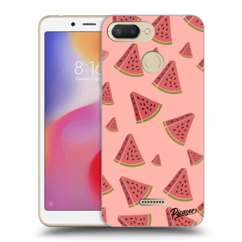 Picasee Xiaomi Redmi 6 Hülle - Transparentes Silikon - Watermelon