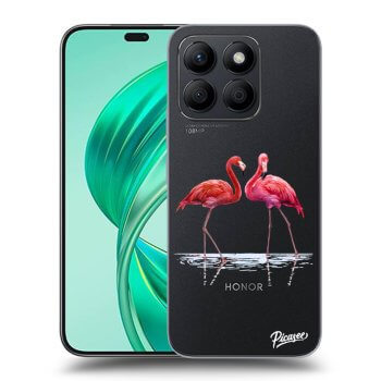 Hülle für Honor X8c - Flamingos zu zweit