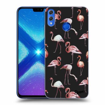 Hülle für Honor 8X - Flamingos