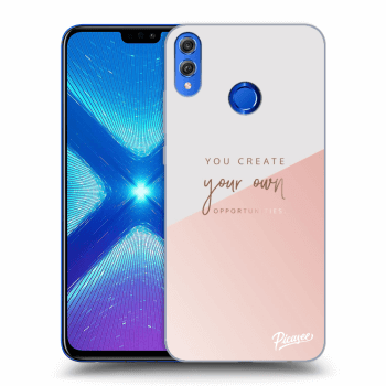 Picasee Honor 8X Hülle - Transparentes Silikon - You create your own opportunities