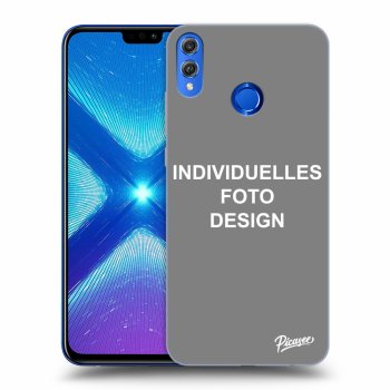 Picasee Honor 8X Hülle - Transparentes Silikon - Individuelles Fotodesign