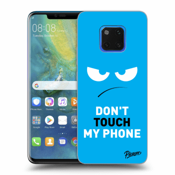 Hülle für Huawei Mate 20 Pro - Angry Eyes - Blue