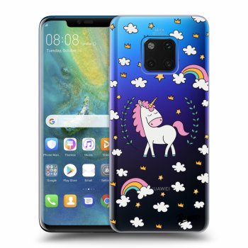 Picasee Huawei Mate 20 Pro Hülle - Transparentes Silikon - Unicorn star heaven