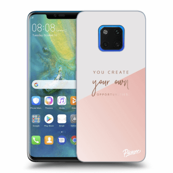 Picasee Huawei Mate 20 Pro Hülle - Transparentes Silikon - You create your own opportunities