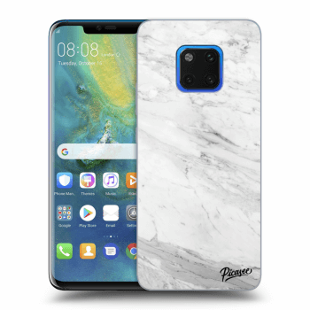Hülle für Huawei Mate 20 Pro - White marble