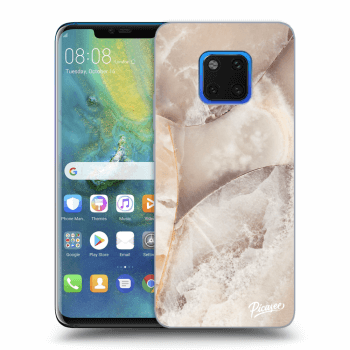 Hülle für Huawei Mate 20 Pro - Cream marble