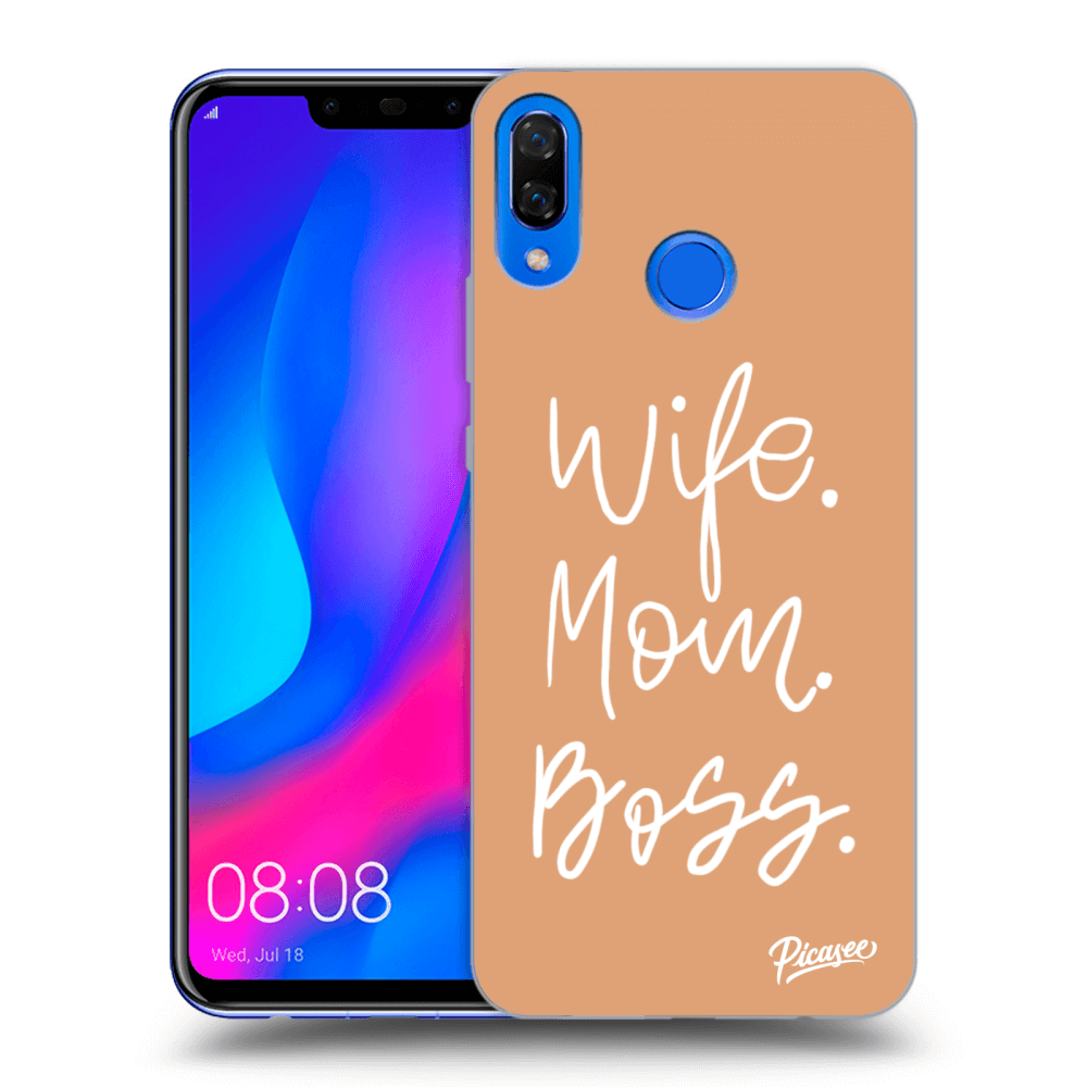Picasee ULTIMATE CASE für Huawei Nova 3 - Boss Mama