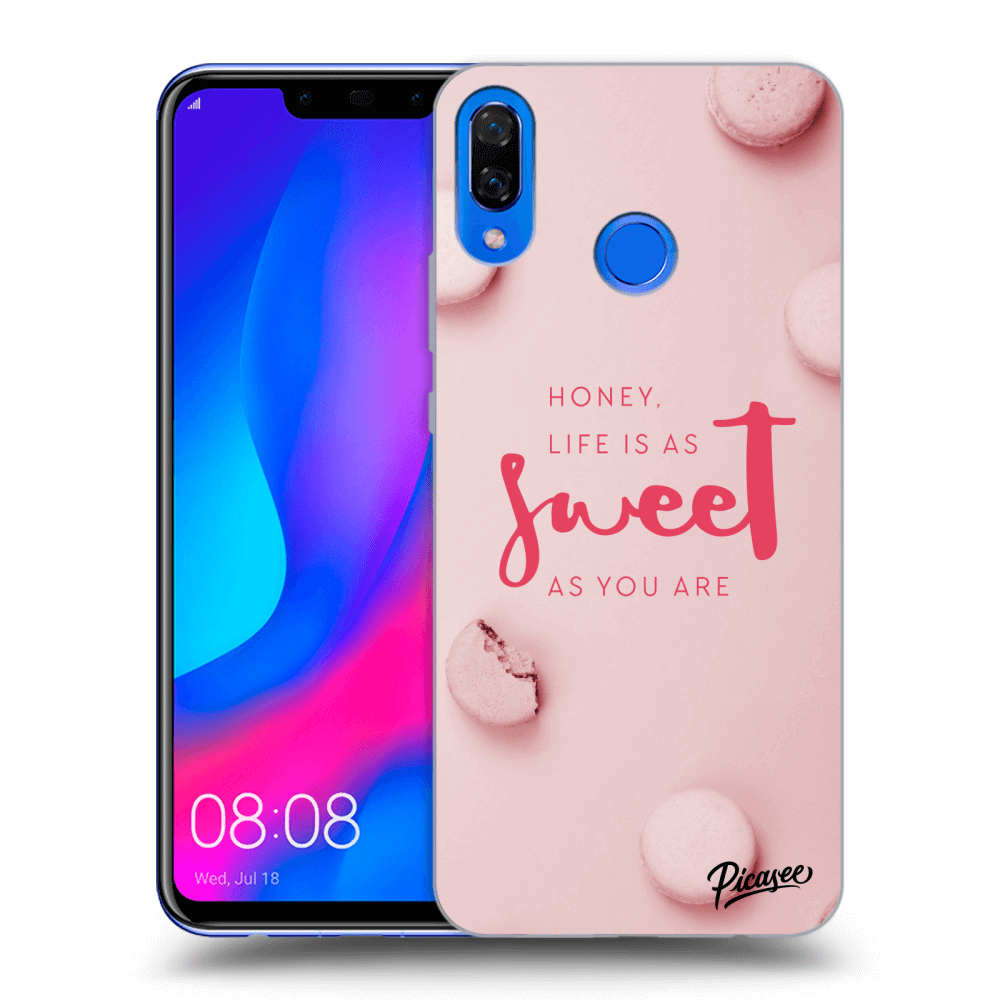 Picasee ULTIMATE CASE für Huawei Nova 3 - Life is as sweet as you are