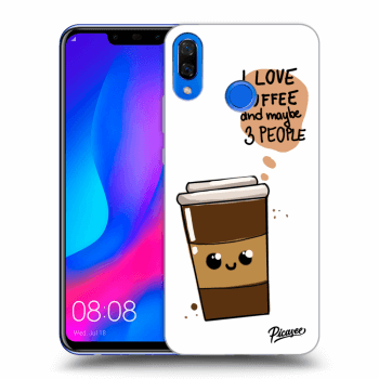 Hülle für Huawei Nova 3 - Cute coffee