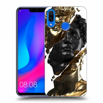 Hülle für Huawei Nova 3 - Gold - Black