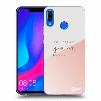 Picasee Huawei Nova 3 Hülle - Transparentes Silikon - You create your own opportunities