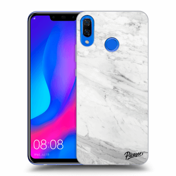 Hülle für Huawei Nova 3 - White marble