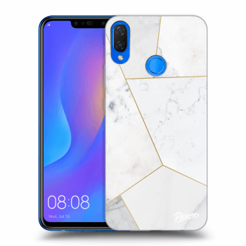 Hülle für Huawei Nova 3i - White tile