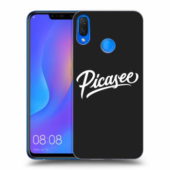 Picasee Huawei Nova 3i Hülle - Schwarzes Silikon - Picasee - White