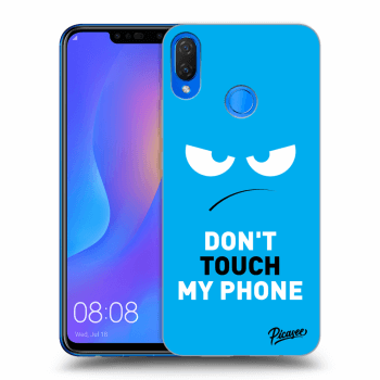 Hülle für Huawei Nova 3i - Angry Eyes - Blue