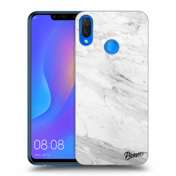 Hülle für Huawei Nova 3i - White marble