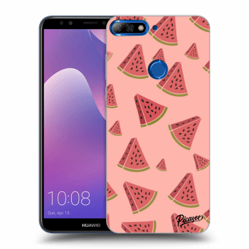 Picasee Huawei Y7 Prime (2018) Hülle - Transparentes Silikon - Watermelon