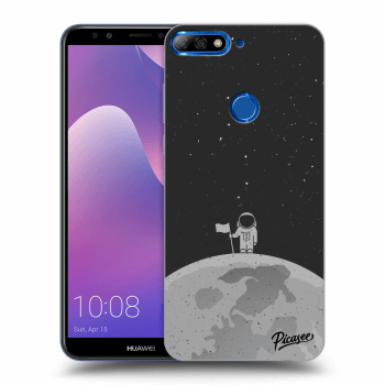 Picasee Huawei Y7 Prime (2018) Hülle - Transparentes Silikon - Astronaut