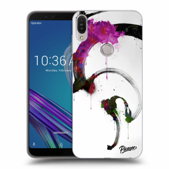 Picasee Asus ZenFone Max Pro (M1) ZB602KL Hülle - Transparentes Silikon - Peony White