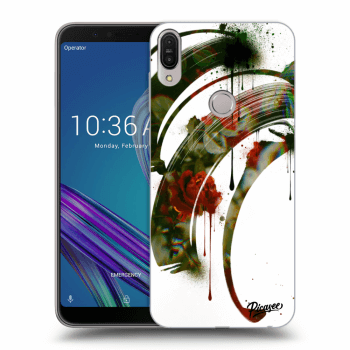 Picasee Asus ZenFone Max Pro (M1) ZB602KL Hülle - Transparentes Silikon - Roses white