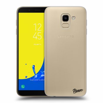 Picasee Samsung Galaxy J6 J600F Hülle - Transparentes Silikon - Clear