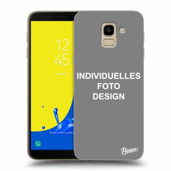 Picasee Samsung Galaxy J6 J600F Hülle - Transparentes Silikon - Individuelles Fotodesign