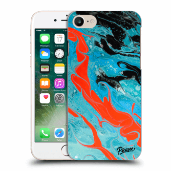 Picasee ULTIMATE CASE für Apple iPhone 8 - Blue Magma