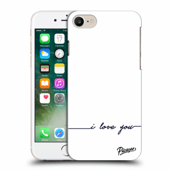Hülle für Apple iPhone 8 - I love you