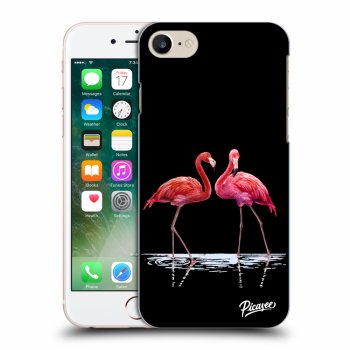 Picasee ULTIMATE CASE für Apple iPhone 8 - Flamingos couple