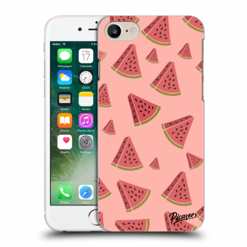 Picasee Apple iPhone 8 Hülle - Schwarzes Silikon - Watermelon