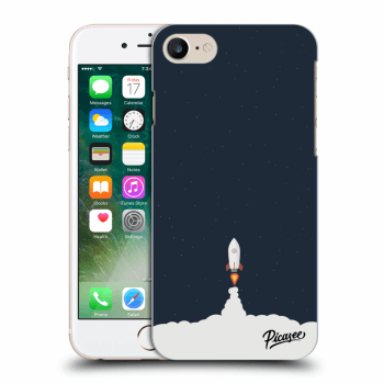 Picasee Apple iPhone 8 Hülle - Transparentes Silikon - Astronaut 2