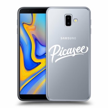 Picasee Samsung Galaxy J6+ J610F Hülle - Transparentes Silikon - Picasee - White