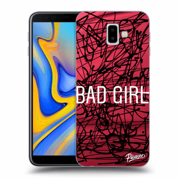 Picasee Samsung Galaxy J6+ J610F Hülle - Transparentes Silikon - Bad girl