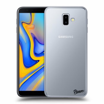 Picasee Samsung Galaxy J6+ J610F Hülle - Transparentes Silikon - Clear