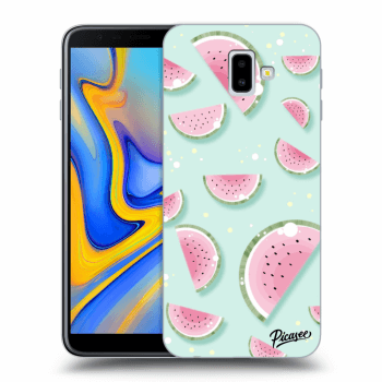 Picasee Samsung Galaxy J6+ J610F Hülle - Transparentes Silikon - Watermelon 2