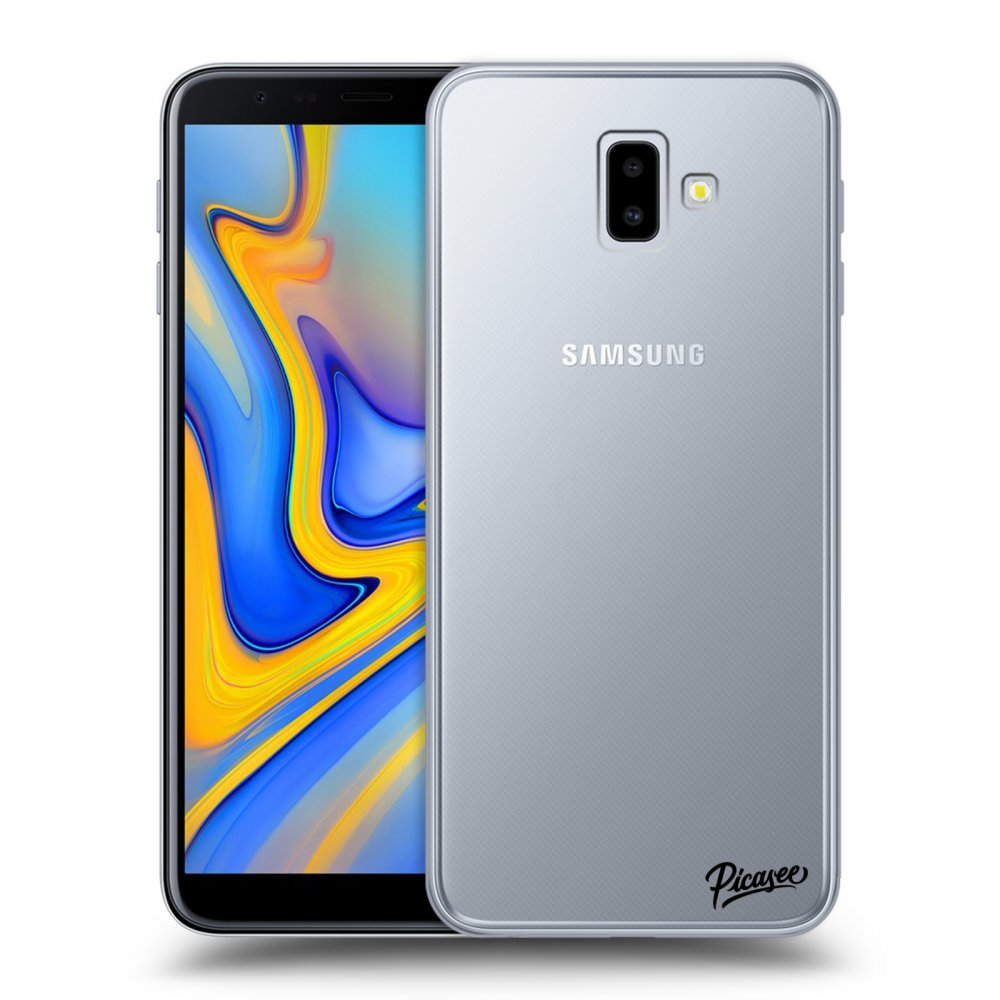 Picasee Samsung Galaxy J6+ J610F Hülle - Transparentes Silikon - Clear