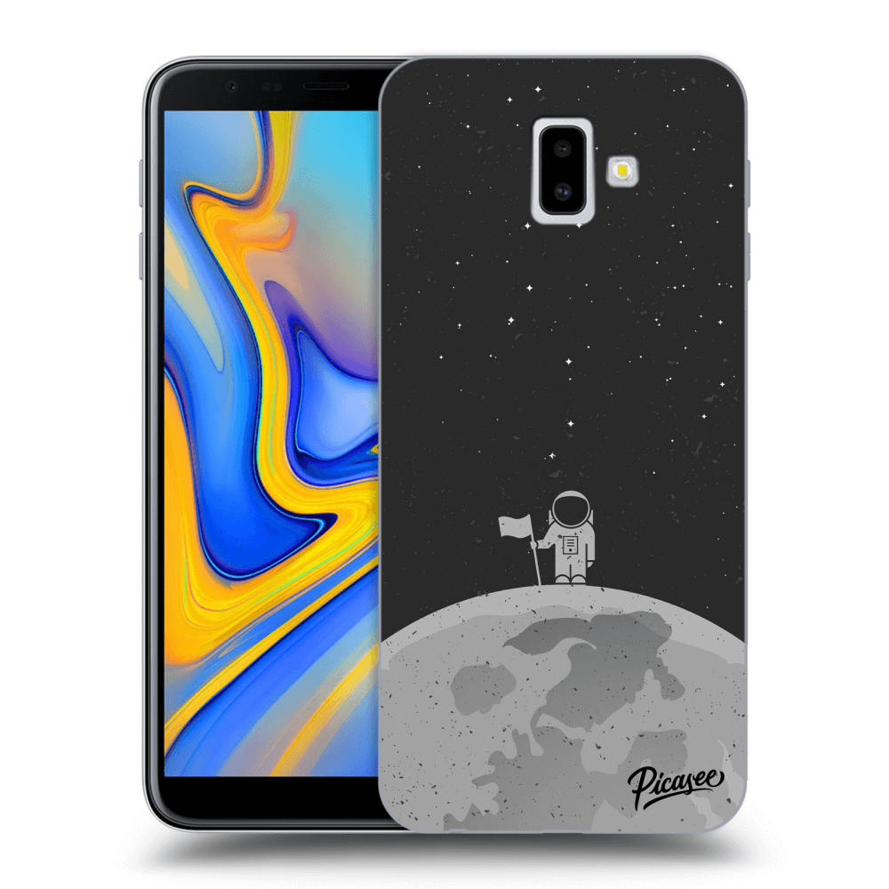 Picasee Samsung Galaxy J6+ J610F Hülle - Transparentes Silikon - Astronaut
