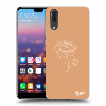 Hülle für Huawei P20 - Peonies