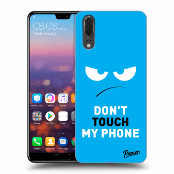 Hülle für Huawei P20 - Angry Eyes - Blue