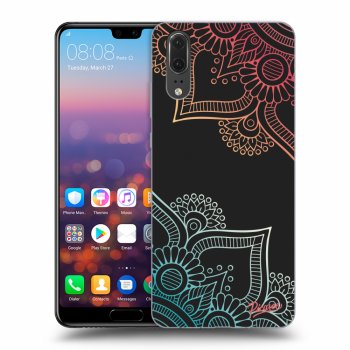 Hülle für Huawei P20 - Flowers pattern