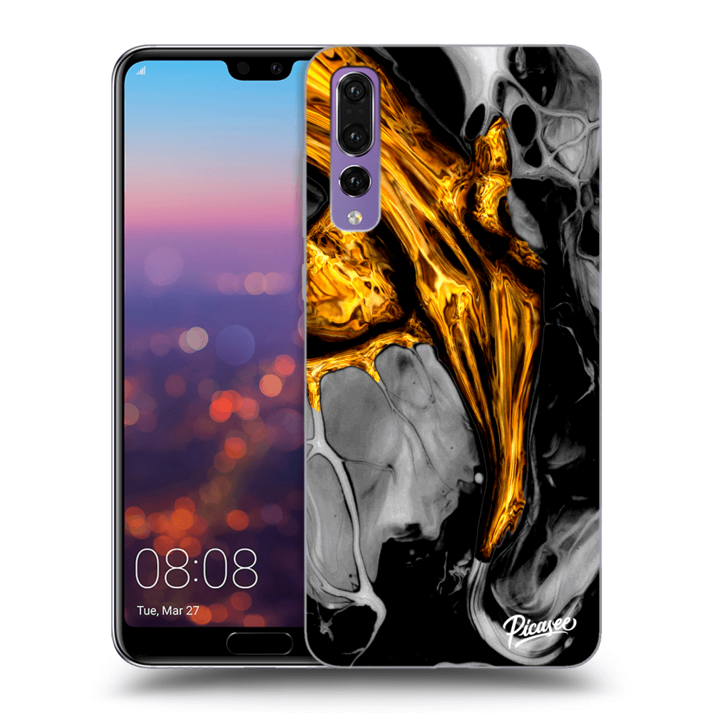 Picasee ULTIMATE CASE für Huawei P20 Pro - Black Gold