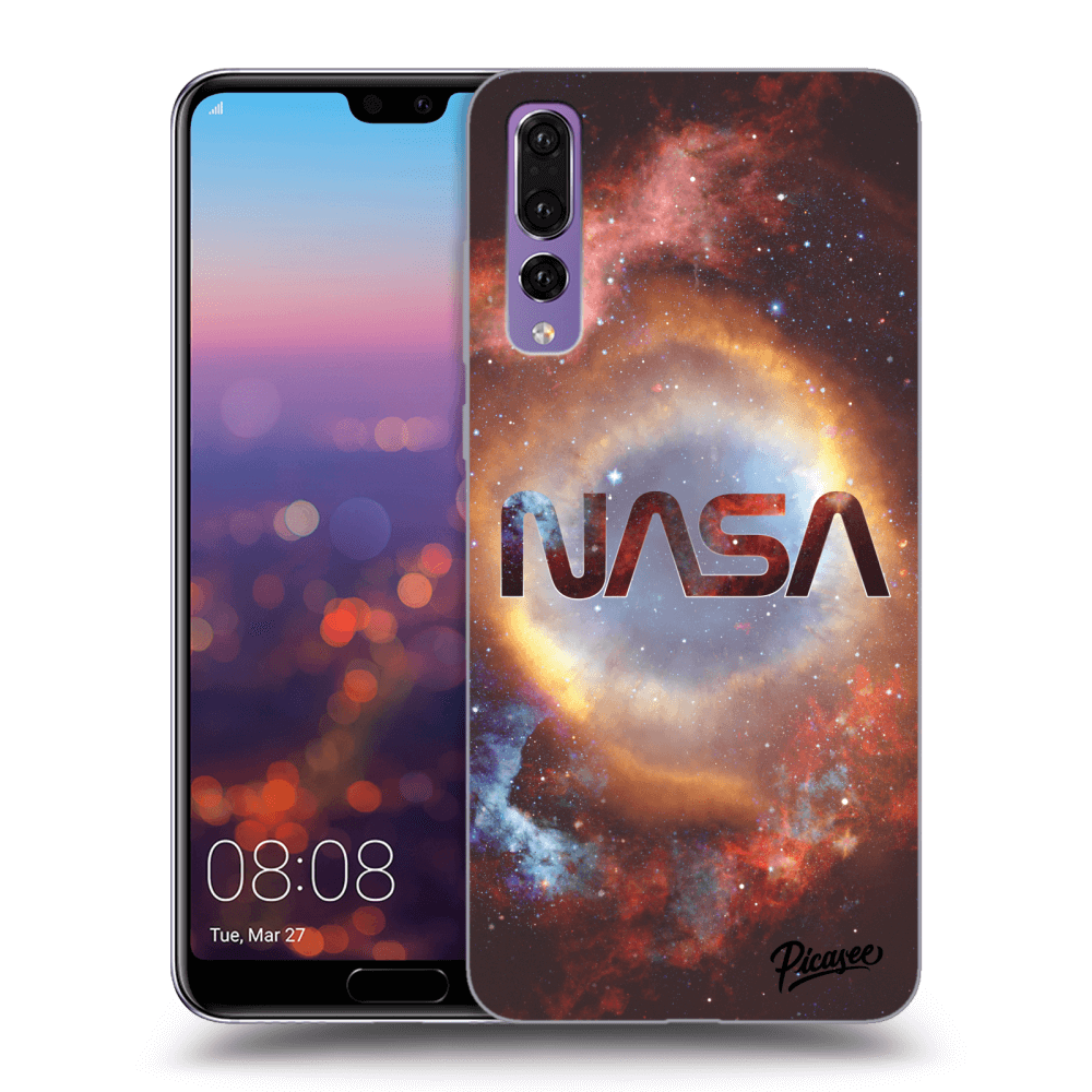 Picasee Huawei P20 Pro Hülle - Schwarzes Silikon - Nebula