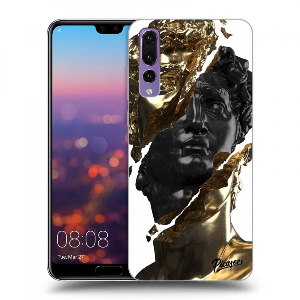 Picasee ULTIMATE CASE für Huawei P20 Pro - Gold - Black